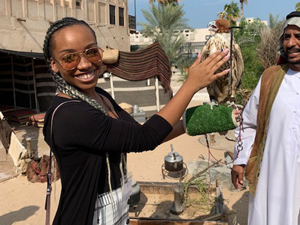 image of bearkat abroad student