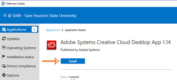 Adobe CC Install