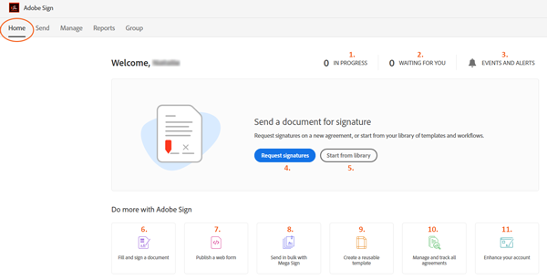 Adobe Sign Portal