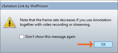 Frame Rate Notice