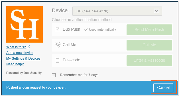 CancelPush