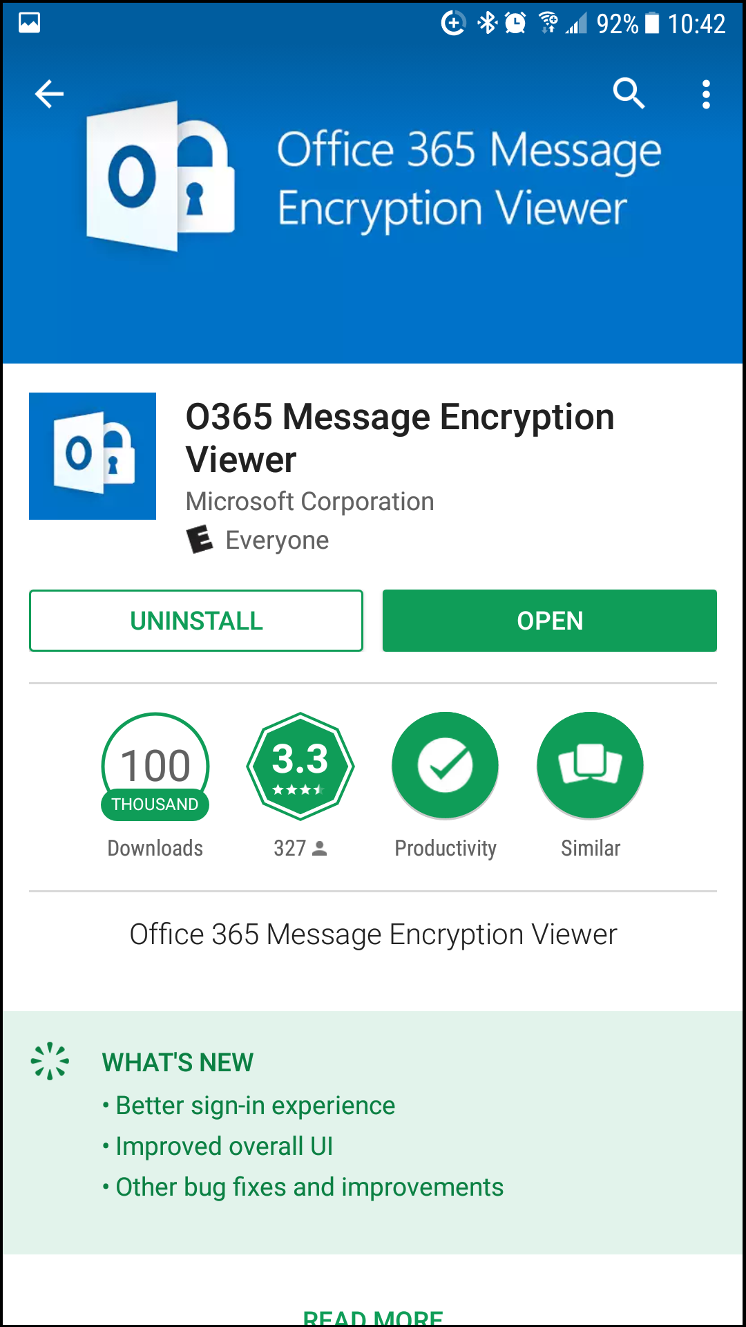 Office 365 Message Encryption Viewer (OME)
