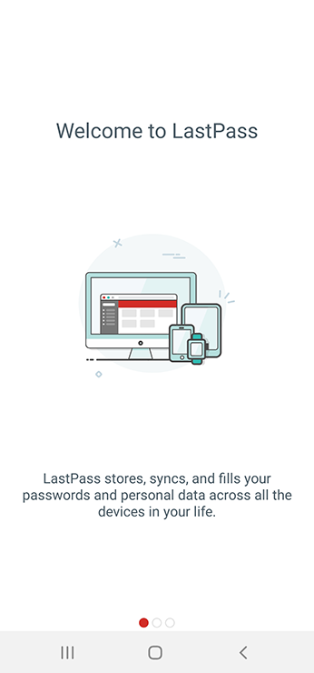 3.Welcome to LastPass