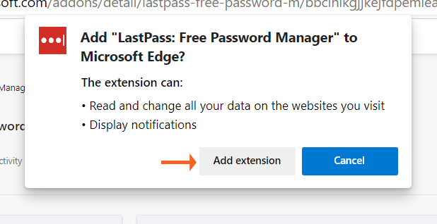 lastpass extension