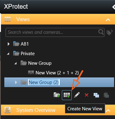 Select Create New View