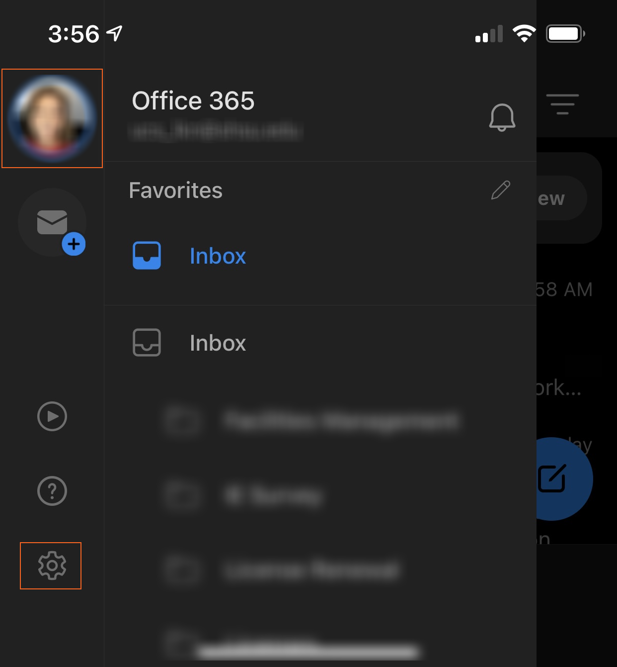 O365 Email: iOS Outlook