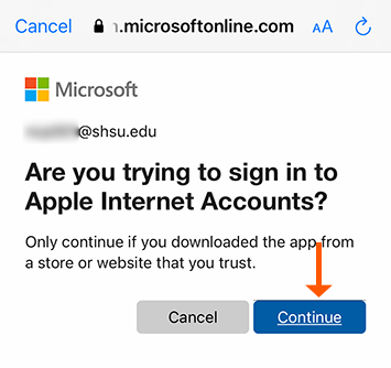 8.Microsoft Online Continue