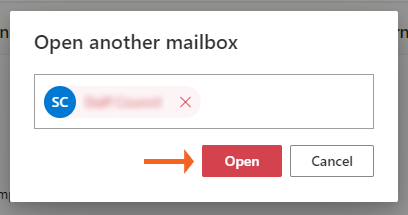 OWA Open Shared Mailbox