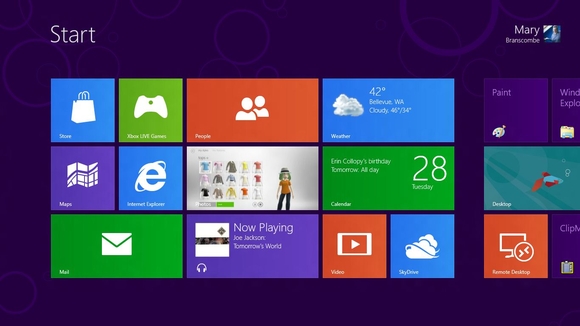 Windows 8 Live Tiles