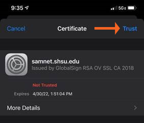 Trust Certificate