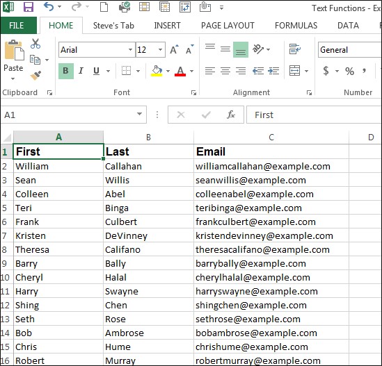 outlook mail merge from excel spreadsheet