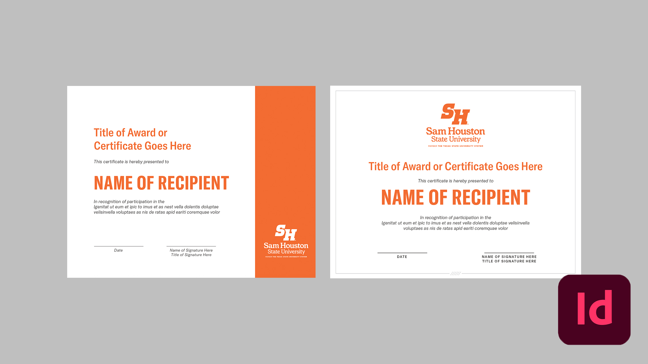 Certificates