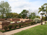 Old Main Pit made with Bricks and Surrounded by Beautiful Vegetation