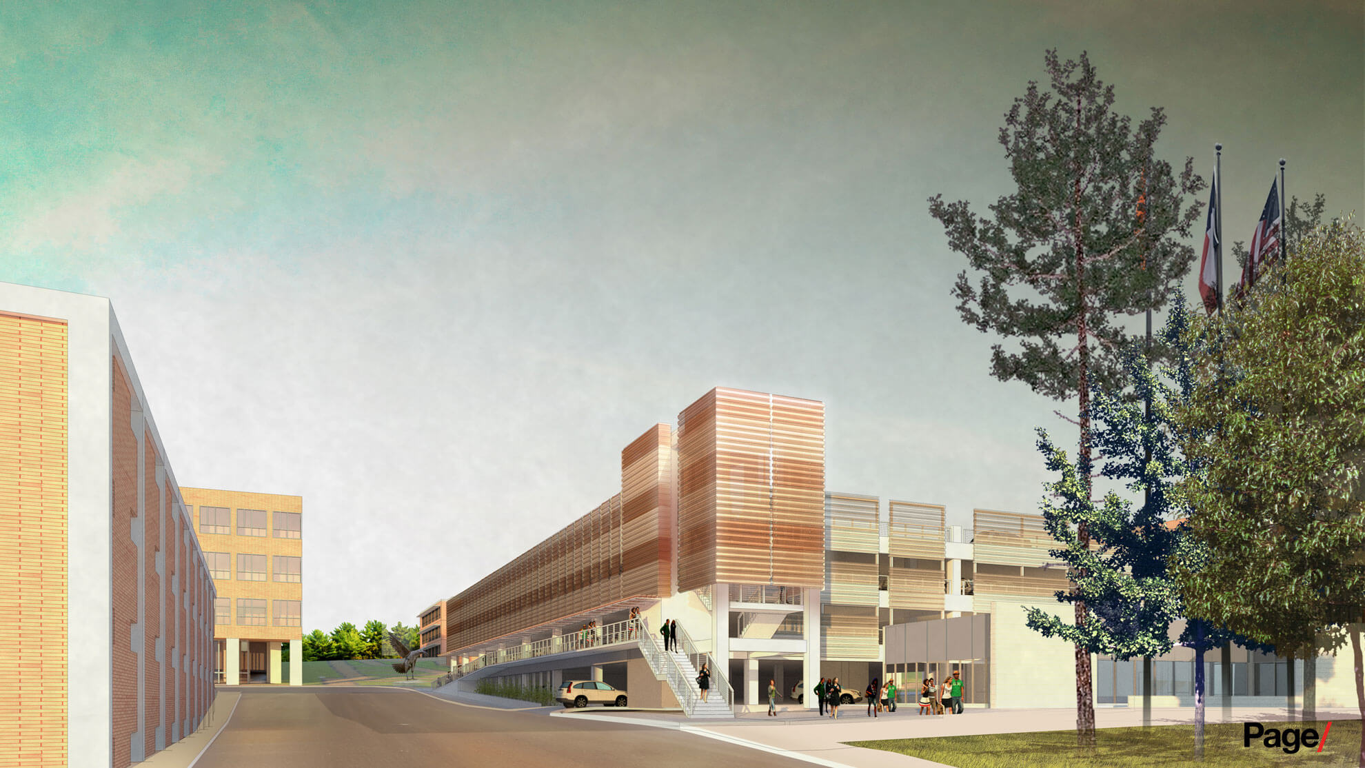 coliseum parking garage