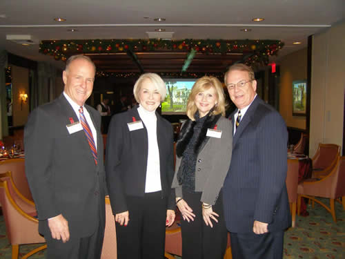 Jim & Nancy Gaertner and Maria & Frank Holmes