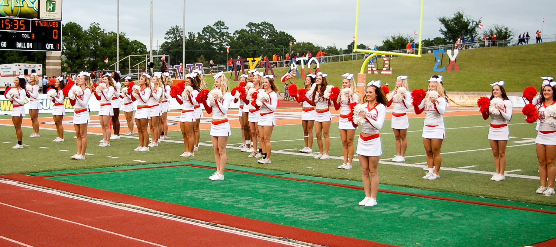 cheerleaders