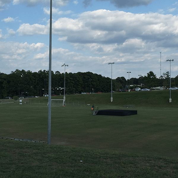 A Stage on the Intramural Fields