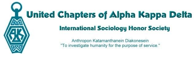 United Chapters of Alpha Kappa Delta logo