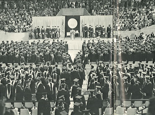 Spring 1976 Graduation Ceremony