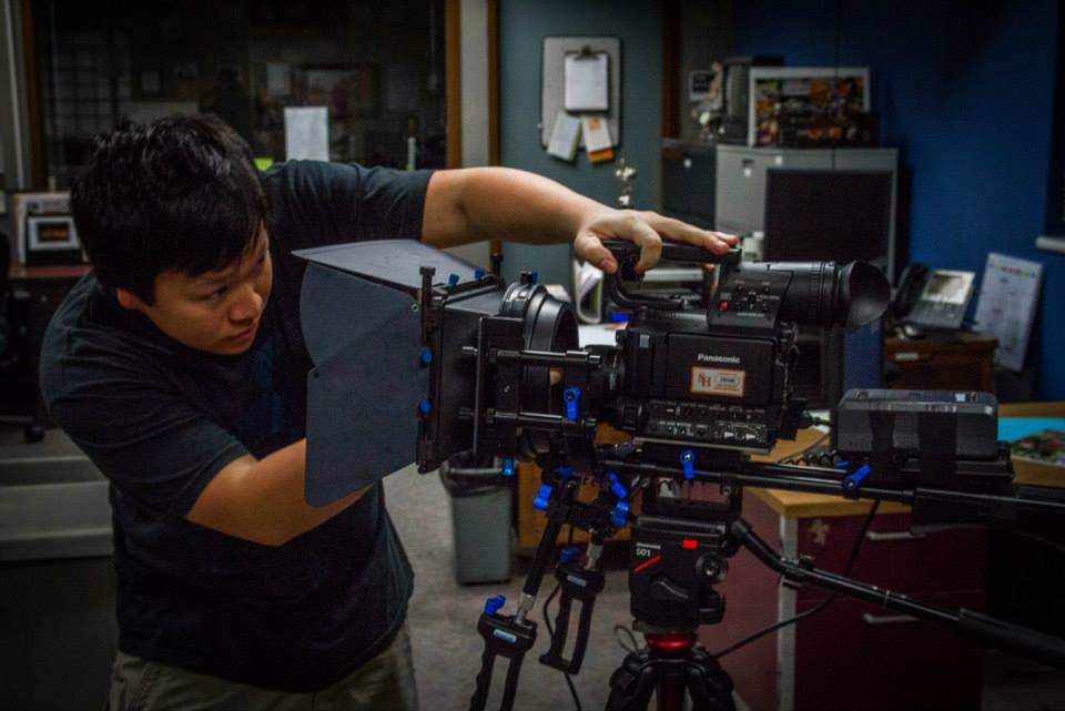 Khoi Nguyen working behind the camera