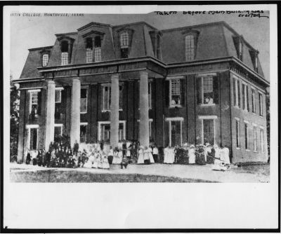 Austin College Building taken between 1881 – 1889