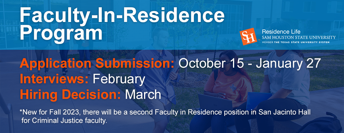 Faculty-In-Residence Program 2022