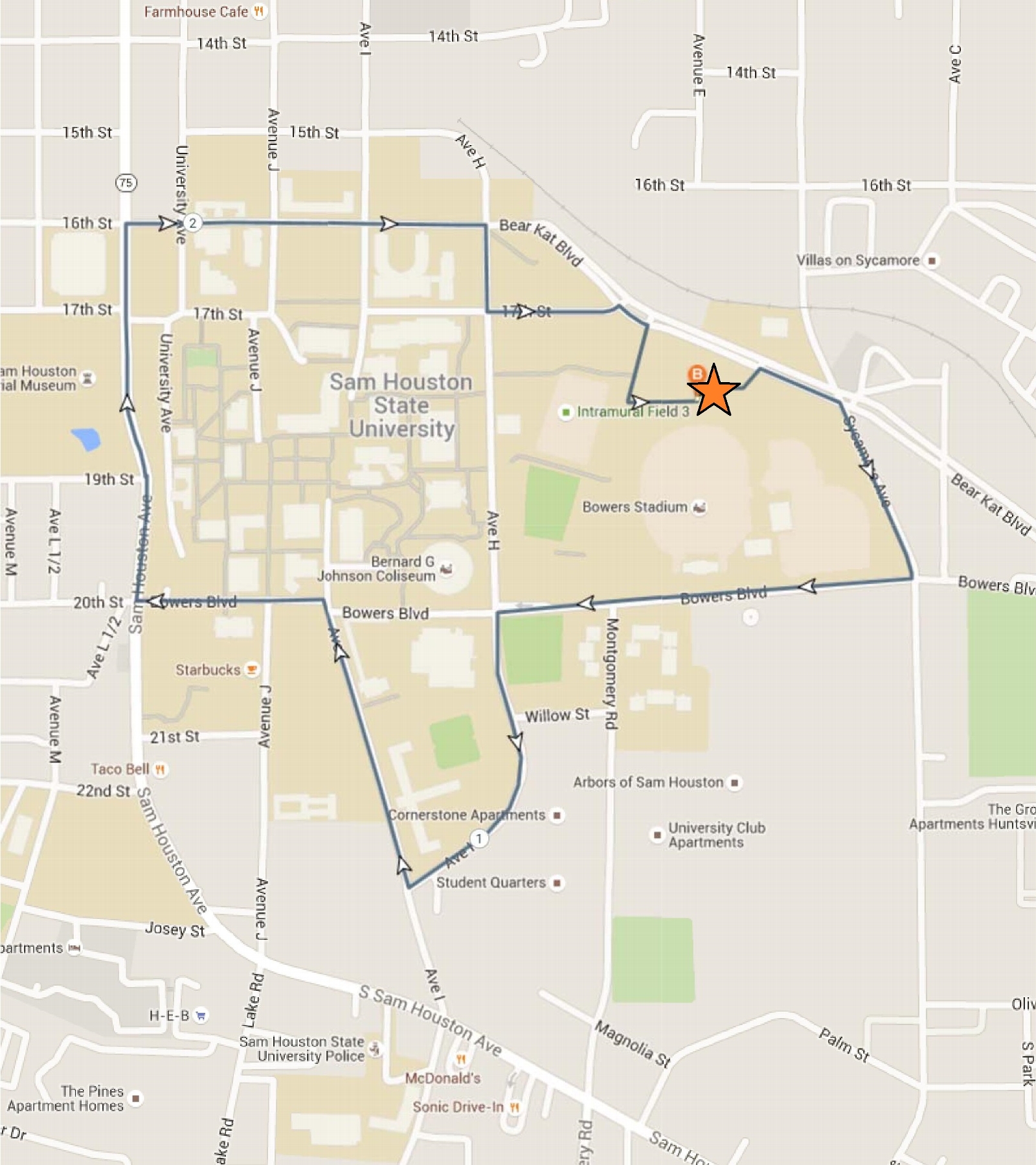 Sam Houston State Map Campus Walk To Highlight Suicide Prevention - Sam Houston State University Sam Houston State Map Campus Walk To Highlight Suicide Prevention - Sam Houston State University