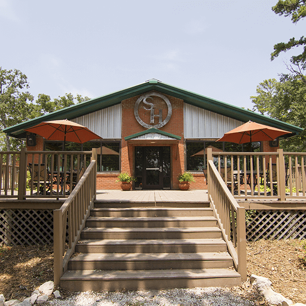 Front outside view of the dining hall