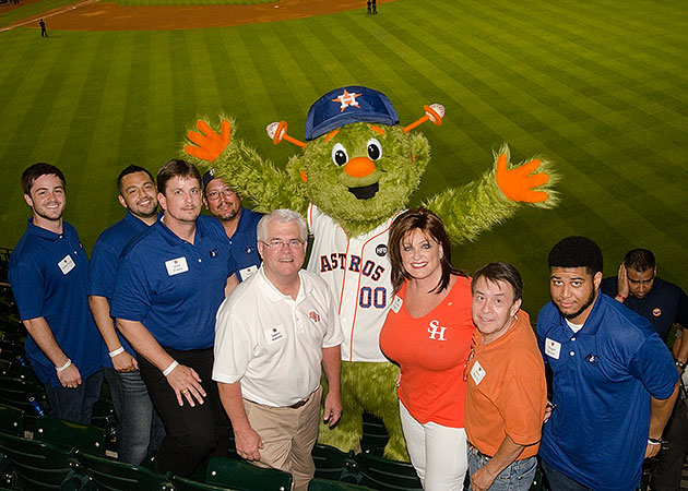 Astros night in 2013