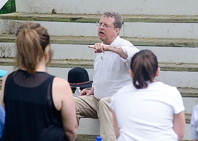 Talking to students