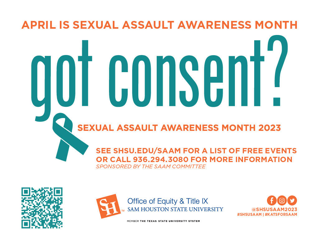 Sexual Assault Awareness Month image