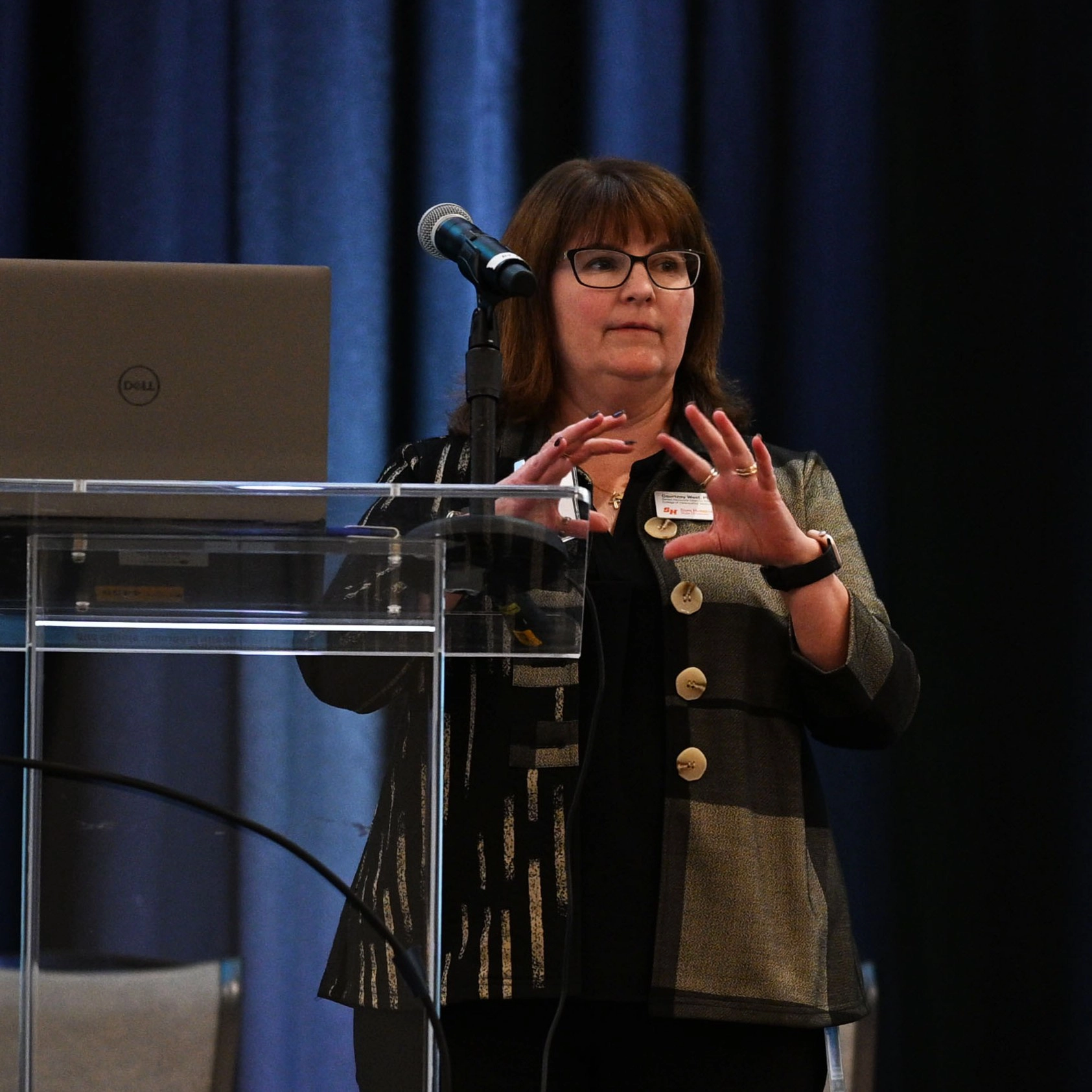 TRHA Board President Courtney West