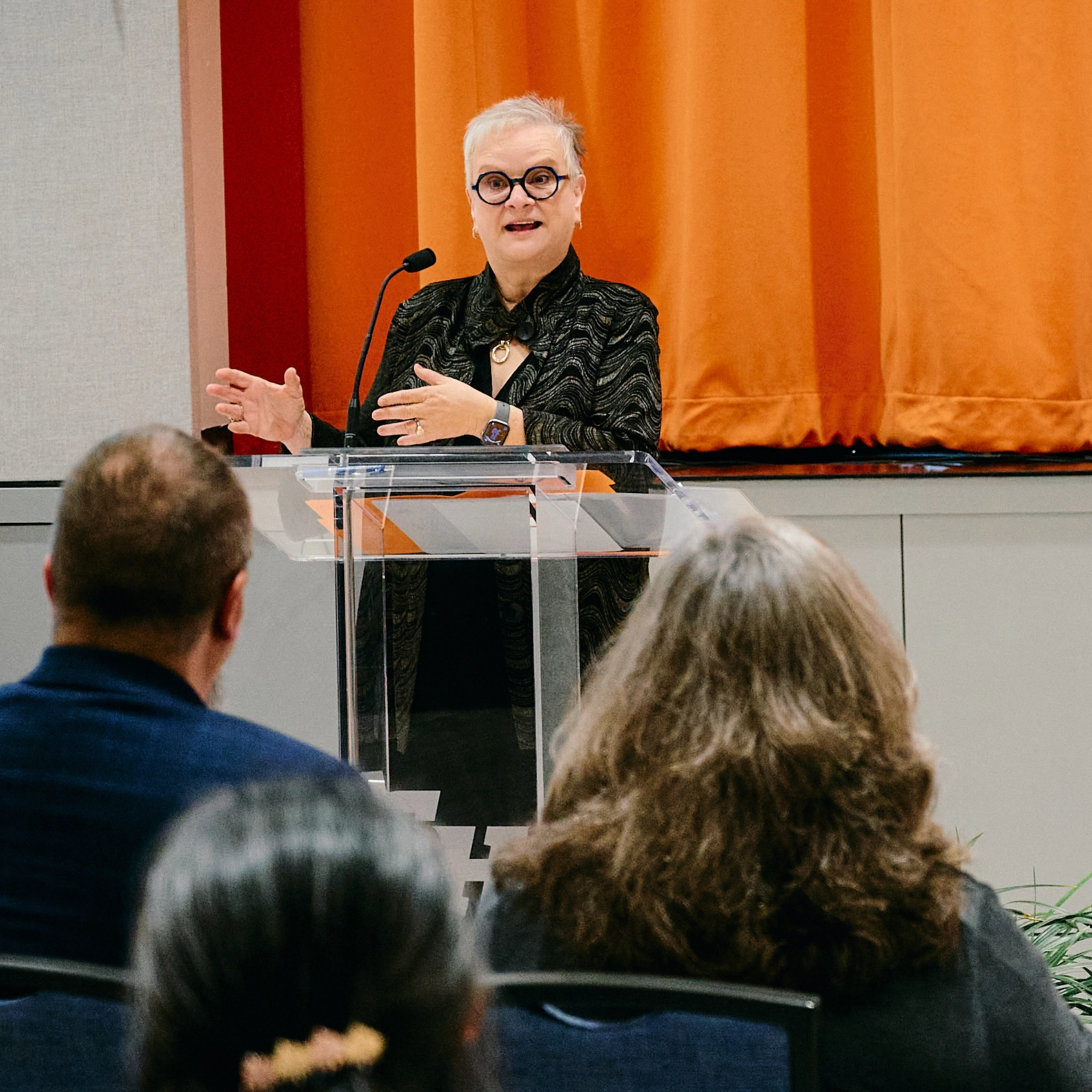 President White at groundbreaking event