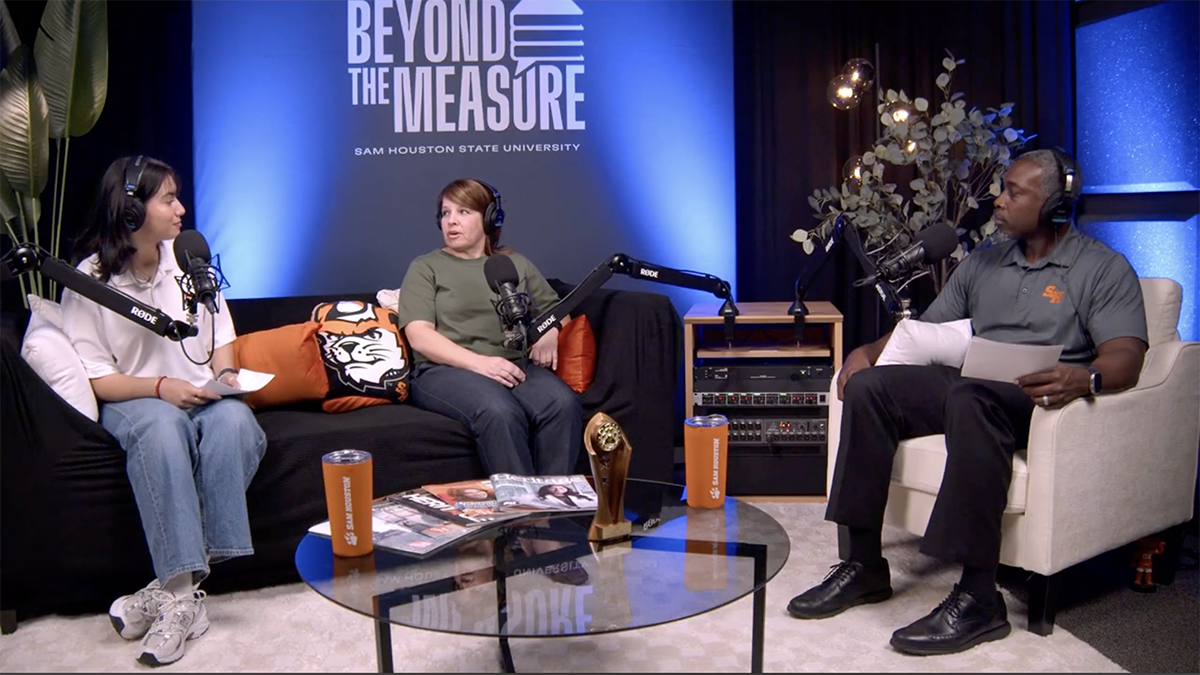 Ileanna Reyes, Courtney Wallace and Dannie Moore sit together for Beyond the Measure Podcast.