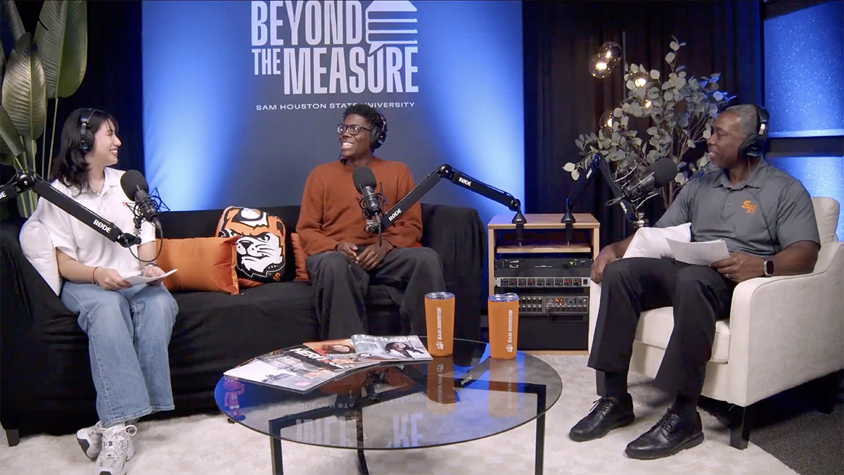 Ileanna Reyes, Courtney Wallace and Dannie Moore sit together for Beyond the Measure Podcast.