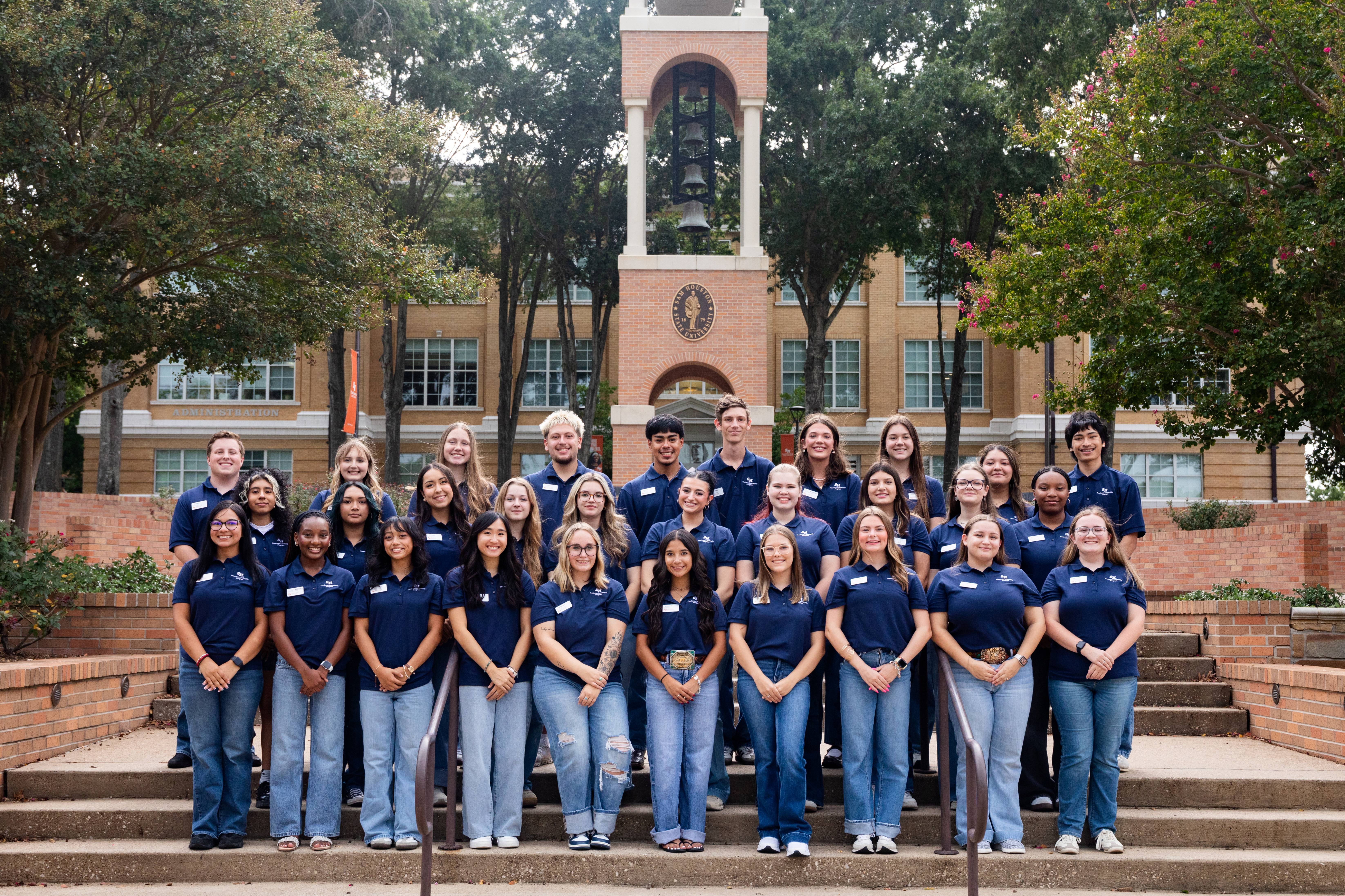 Group photo of the Freshmen Leadership Program