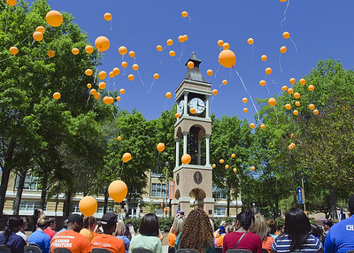 SHSU Balloon Release