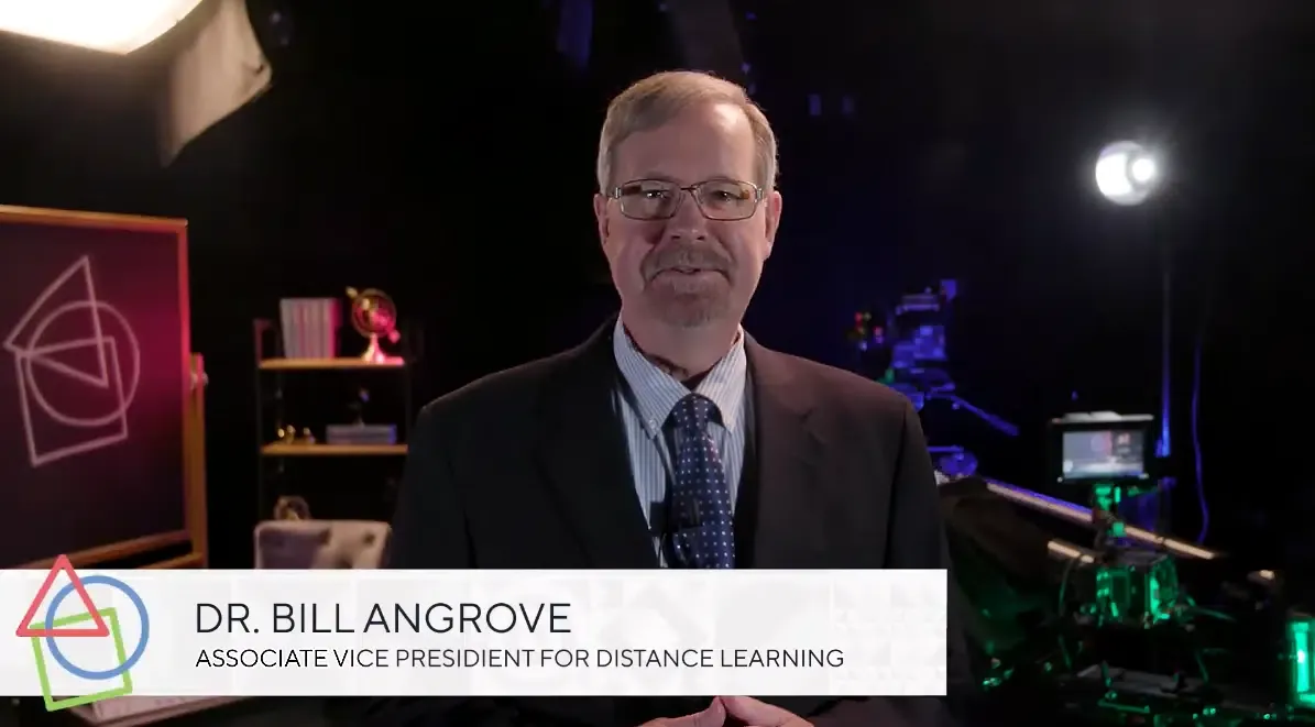 Dr. Bill Angrove introducing the Digital Education Summit