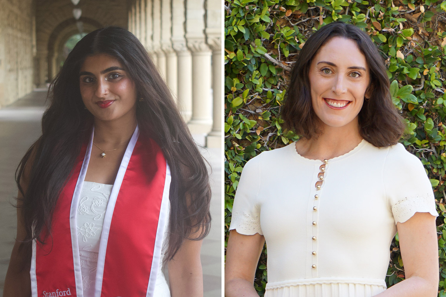 Photograph of Shreya Mehta and Kaisa Goodman