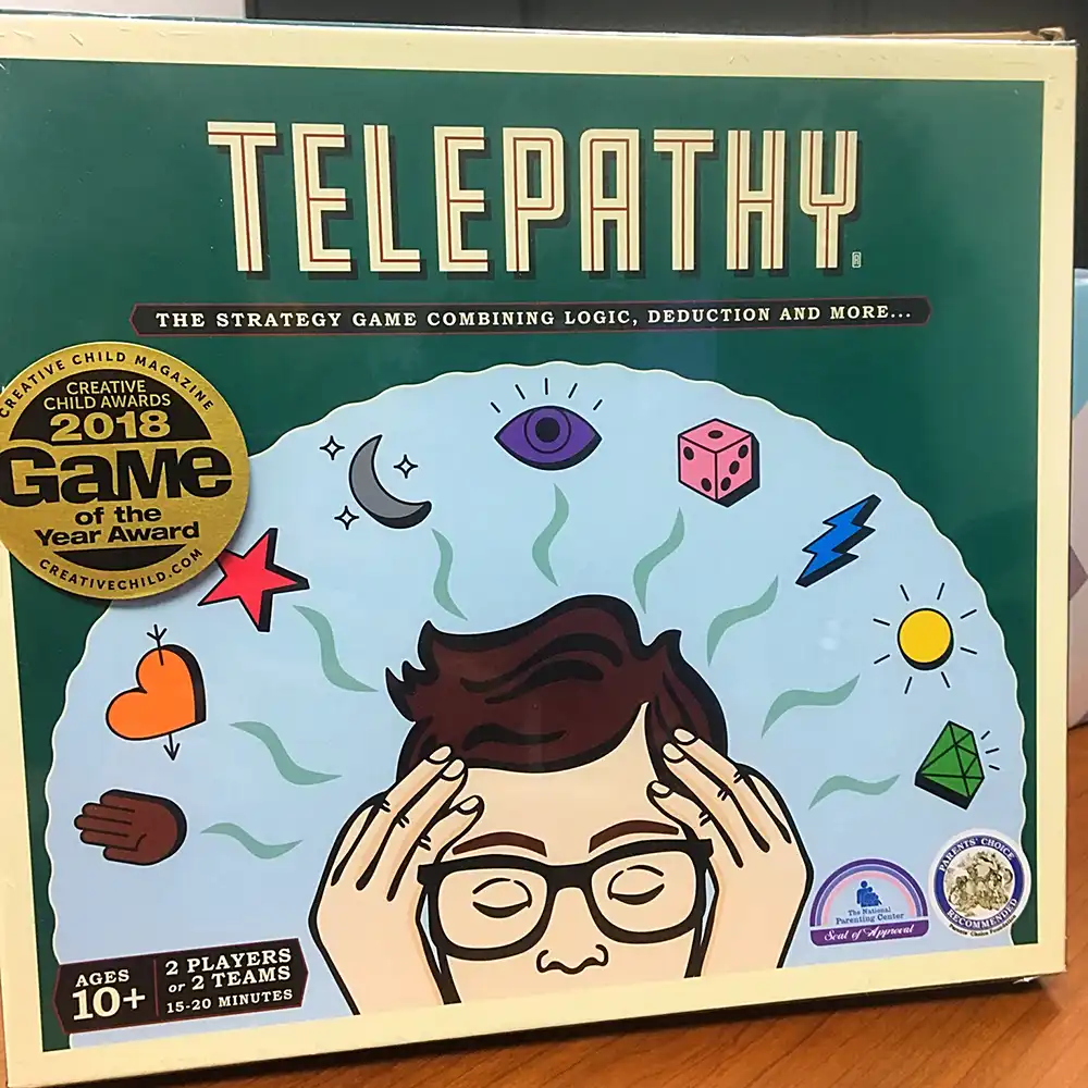 This is a photo of the front of the game box.