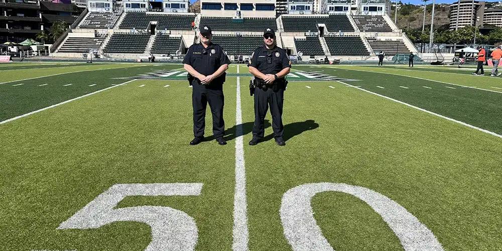 event security on a field