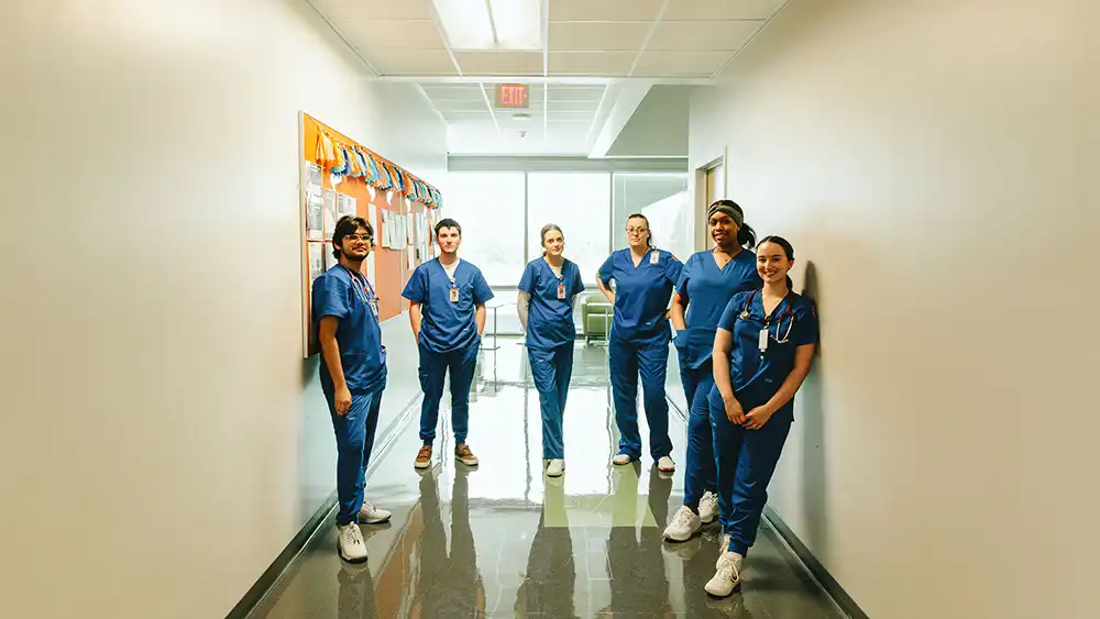 SHSU nursing students in The Woodlands Center are ready to leave their mark. 