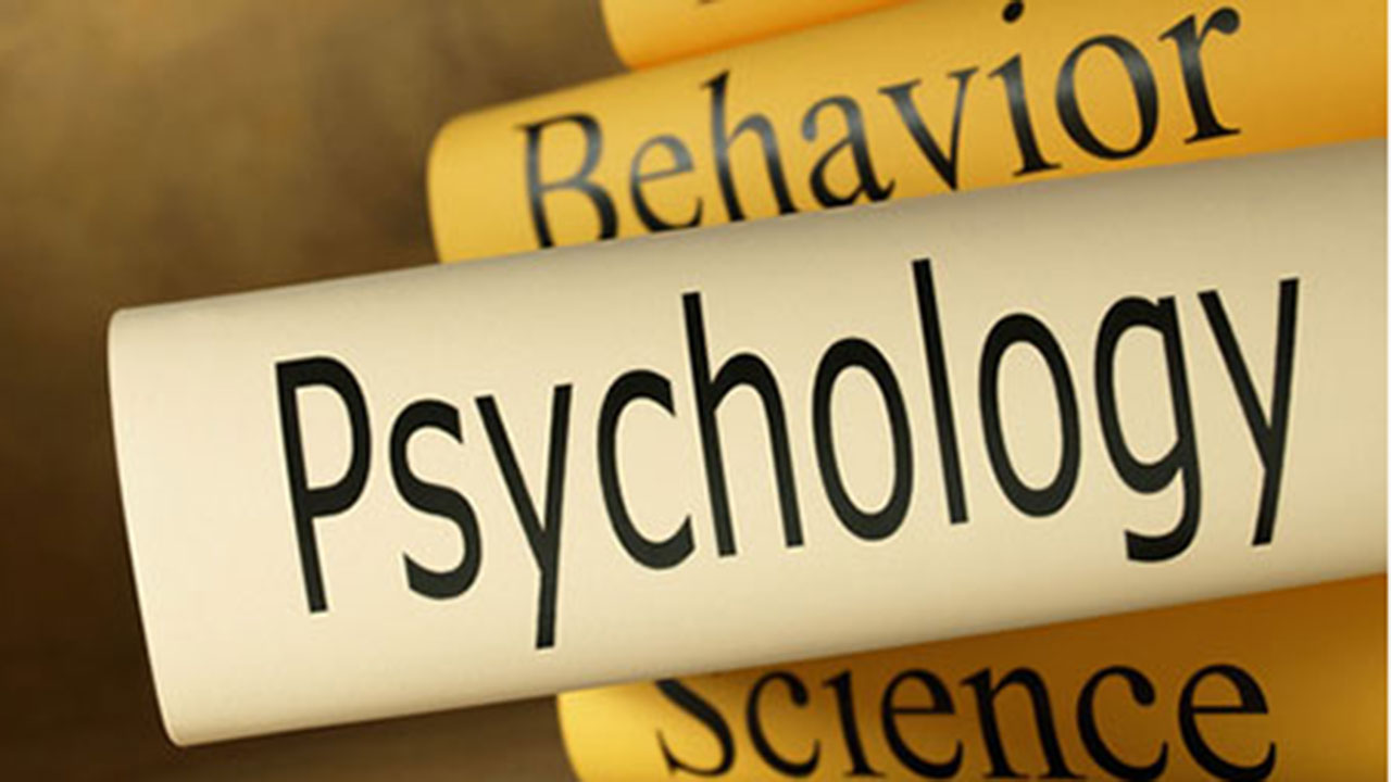 scroll with the word psychology on it