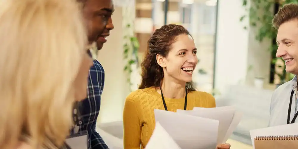 SHSU graduate student in virtual master's class preparing for leadership career