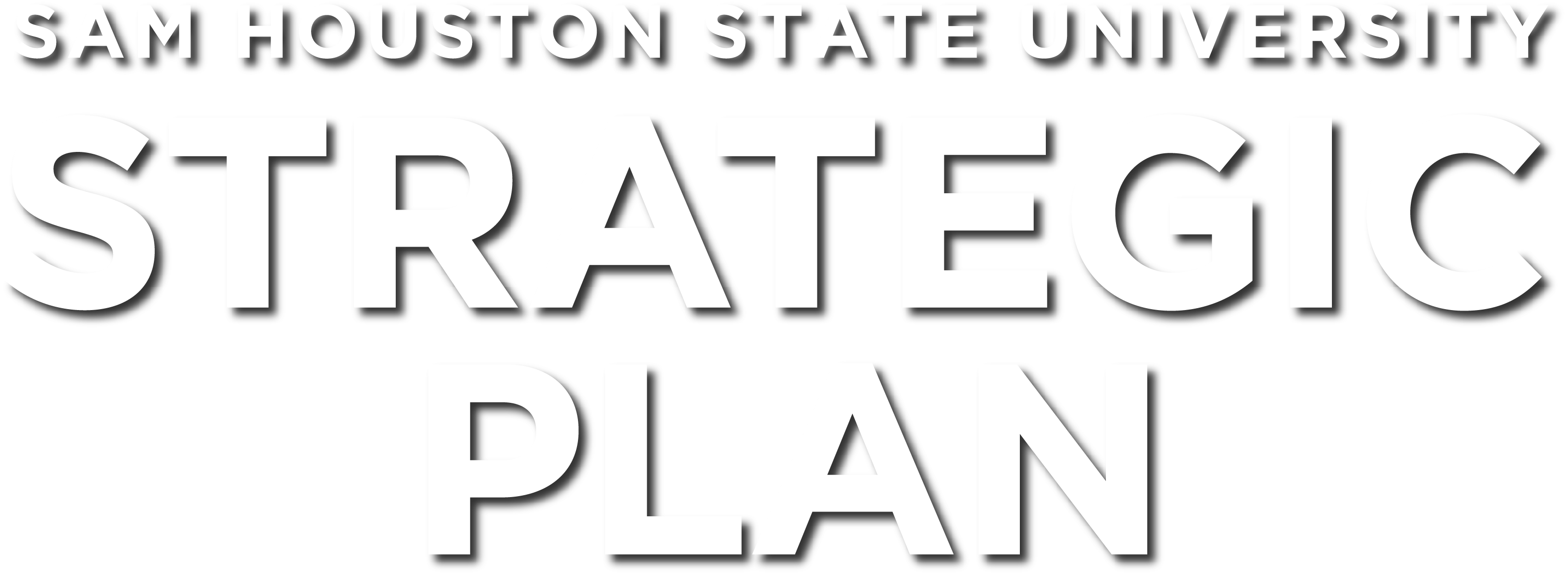 Sam Houston State University stategic plan.