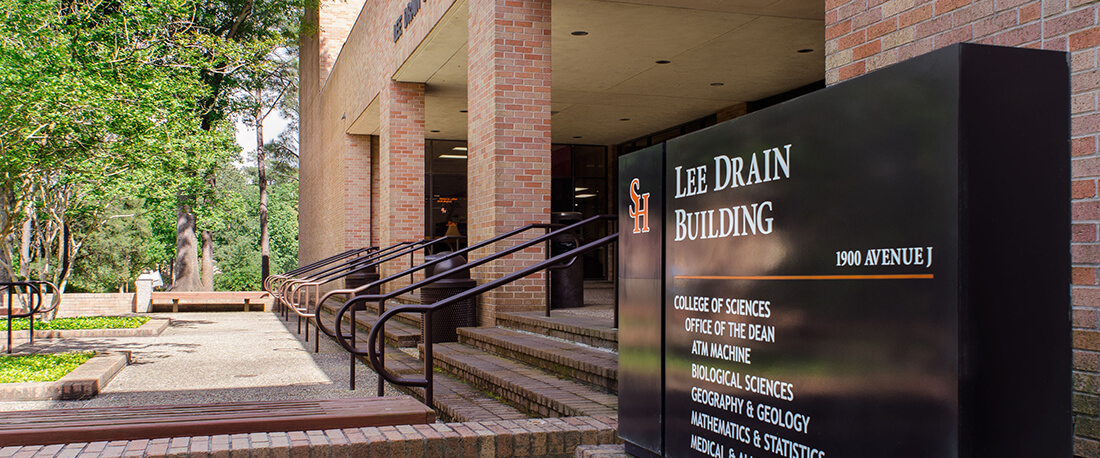 Outside of Lee Drain Building