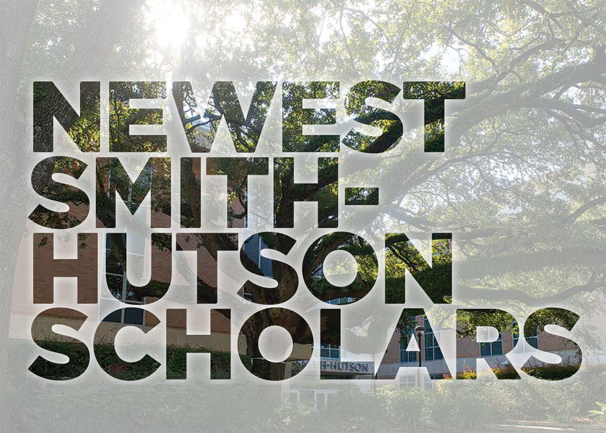 Newest Smith-Hutson Scholars