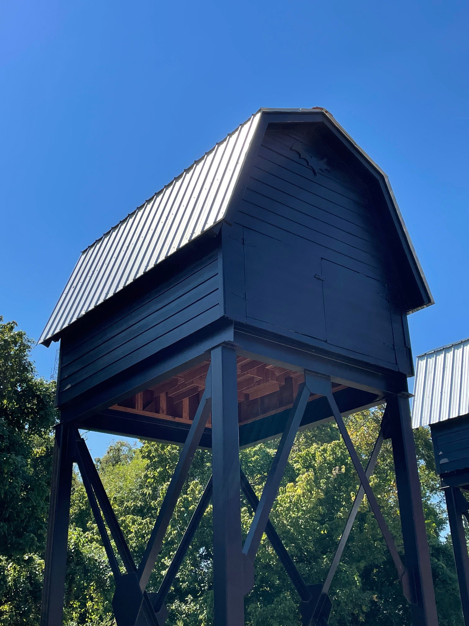 Bat House Across the Street from Cotton Warehouse/Bat Habitat