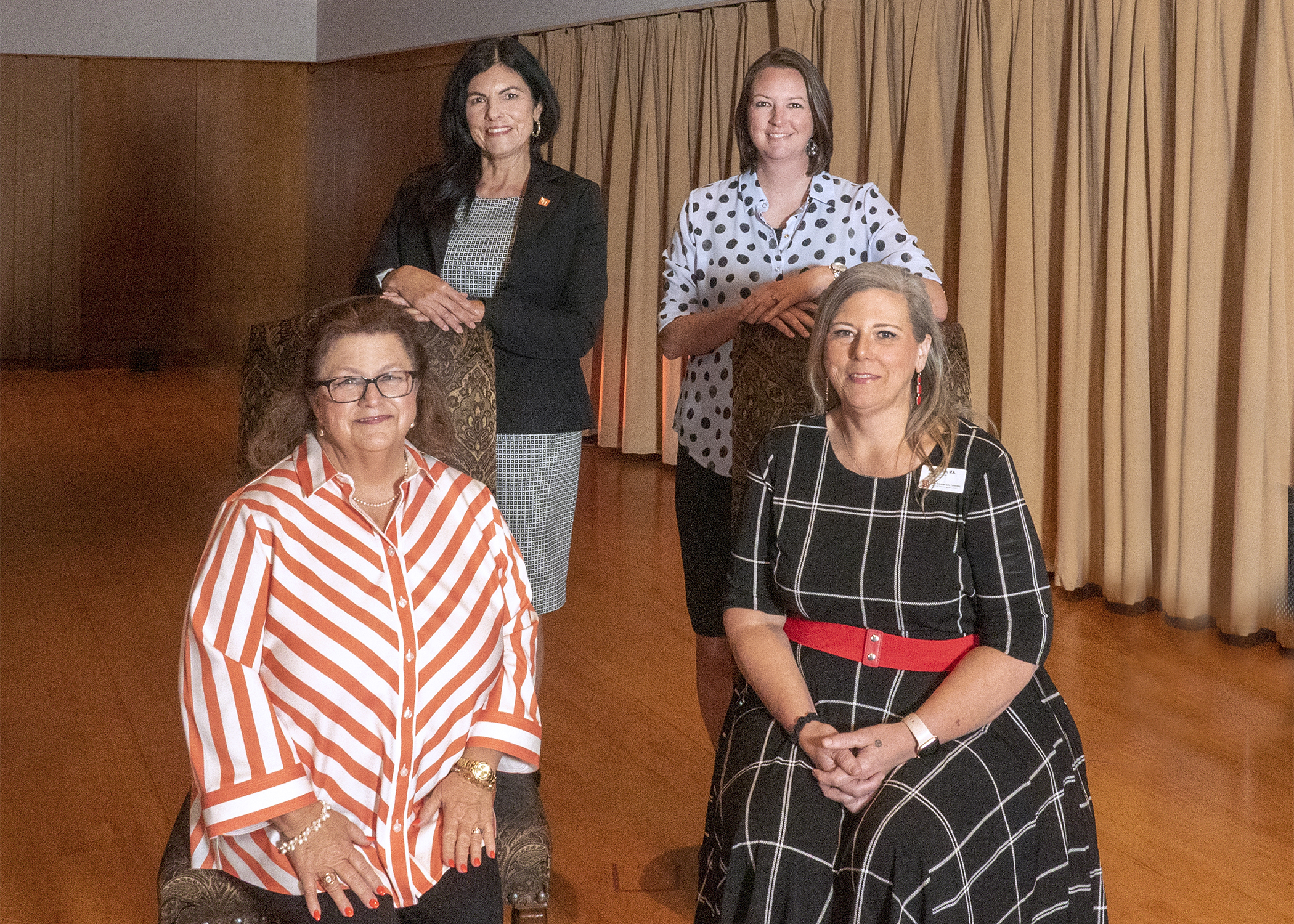 20 Years Staff: Patsy Collins, Kelli Smith, Gloria Buchanan, Somer Franklin 