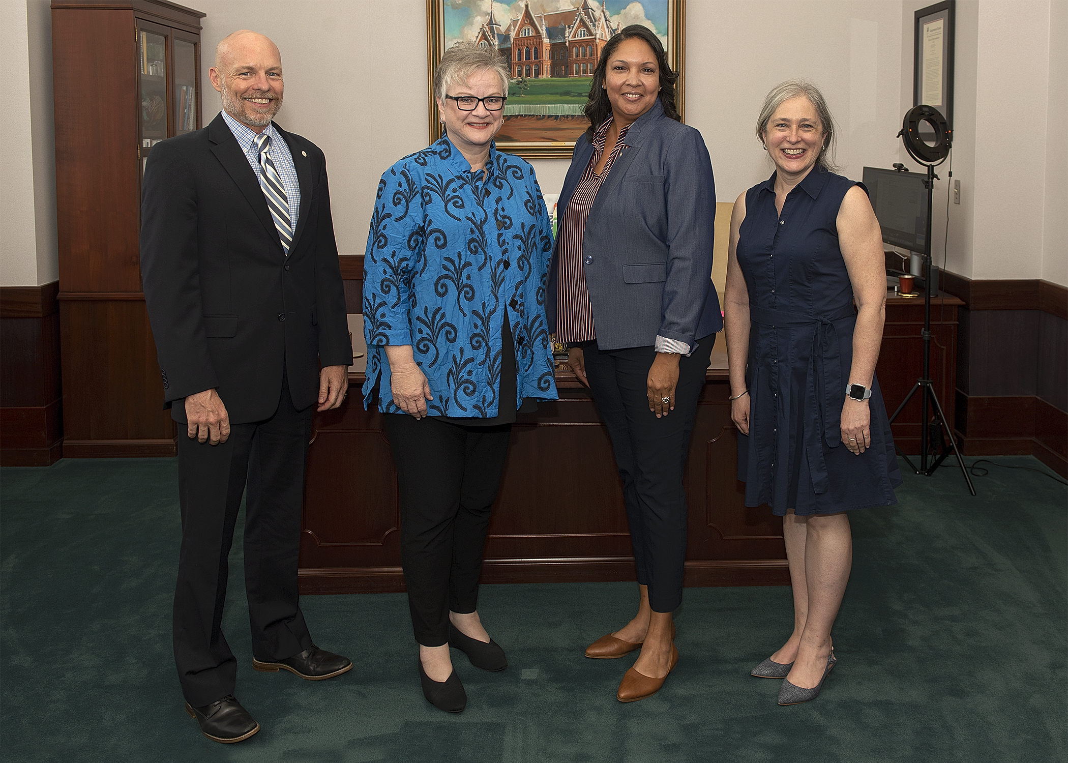 Group photo of Faculty Excellence Award winners.